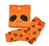 Pijama da criança Cosplay Terno Do Bebê Meninas Meninos Halloween Pumpkin Costume Crianças Sleepwear Conjuntos de Mobiliário conjuntos de roupas