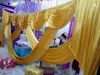 Contexto de la decoración de la boda de 3 * 6m con el fondo de la cortina del fondo de los Swags WeddingBanquet