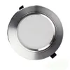 DHL 무료 실버 바디 10W 15W 20W 주도 Downlights Recessed 천장 조명 120 각도 디 밍이 가능한 LED 다운 라이트 AC 110-240V 드라이버와 함께