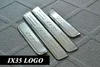 2013 Hyundai IX35 Stainless Steel Exterior Scuff Plate Door Sill Strip Welcome Pedal for Hyundai IX35 2010 2011 2012 2013 Car Accessories