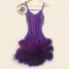 Benutzerdefinierte ErwachseneKind Neue stil Latin dance kostüm sexy senior quaste perlen Latin dance kleid für frauen Latin dance wettbewerb dres3112519