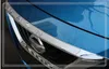 De alta qualidade 1pcs ABS cromo grelha até decoração guarnição, steamer decoratoion com o logotipo da Nissan Lannia / bluebird 2016