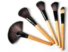 24PCS Makeup Brush Sets Tech Tooalettry Set Kit Tool + Roll Up Case Brand Cosmetic With Logo