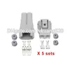 5 Sets Vrouwelijk en Mannelijk 2 Pin TS Verzegelde Serie Auto Draad Connector Zware Vrachtwagens Grote Power Toyota DJ70219Y-7.8-11 / 21