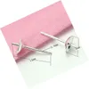 20pcslot 925 Sterling Silver Earring Needles fyndkomponenter för DIY -hantverksmycken 08x3x13mm WP04375501297723816
