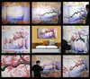 Schilderijen De haan en kip Hoge kwaliteit handgeschilderd kunstolieverfschilderij op canvas Museumkwaliteit in meerdere maten gekozen