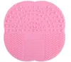 Hot Siliconen Make-up Borstel Cosmetische Borstel Cleaner Cleaning Scrubber Board Mat Was Tools Pad Hand Tool