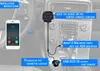 دعم Siri Hands Wireless Bluetooth Car Kit 3 5mm Aux Aux Audio Music Receiver Player Hands Hands 2 1A USB Car Charger276R