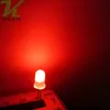 1000 pièces 5mm rouge diffus lumière LED lampe Diode émettrice brumeuse Ultra lumineuse perle Plug-in kit de bricolage pratique grand Angle