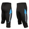 Venta al por mayor-2016 3/4 Longitud Men Soccers Entrenadores Pantalones Pantalones de pierna delgada Pasa Pantalón corto Pantalón transpirable Masculino Activo Capris Corre Fútbol Pantalón