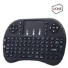 2 4G Mini i8 Air Mouse Combo Wireless Keyboard TouchPad Combo med gränssnittsadapter för PC Pad Google Andriod TV Box Xbox360 PS3 OTG