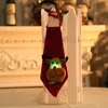 LEDクリスマスの装飾の子供のネックタイ4色20 * 8cmのスパンコールのネクタイX-MASネクタイ子供のクリスマスプレゼントのためのネクタイ