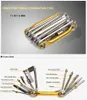 TOPEND 3 Färger 10 i 1 cykel Moutain Road Bike Tool Set Cykelcykling Multi Reparation Verktyg Set Kit Wrench Screwnriver Chain C64137952