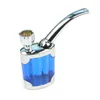 Pipa da fumo a doppio scopo Pipa da fumo per acqua Shisha Narghilè Doppia circolazione Acqua Pipa da tabacco Filtro Portasigarette Bong2594385