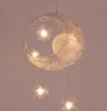 Kinderzimmer Beleuchtung Moderne Mode Mondstar Pendelleuchten Kind Schlafzimmerlampen Aluminium Chander Für Wohnzimmer Dekoration