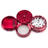 Wholesale 4 parts classic music herb grinder Smoking Accessories Sharp teeth Luxury Aluminium tobacco grinder with high quality from Setsmoking GRN4505