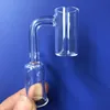 Hyman Quartz Nails Enail Domeless med Hook Electronic Quartz Banger Nail för 20mm Enail Coil Heat Coils Oil Rigs Dab4572824