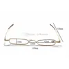 Slim Small Mini Metal Reading Glasses Reader Spectacles +1.0 1.5 2.0 2.5 3.0 3.5 E00371 Red Bard