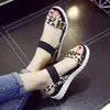 Summer shoes sandals women peep-toe flat Shoes Roman sandals Women shoes sandalias mujer sandalias