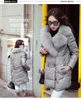 Nouveau manteau de parka en duvet de canard à double boutonnage pour femme en cuir de mouton véritable de luxe d'hiver casacos XXL