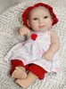 10 Inch Handmade Full Body Silicone Vinyl Doll Reborn Twins Princess Girl And Boy Babies With Painted Hair Kids Christmas Birthday Gift