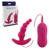 Par Love Anal Plug G-Spot Stimulation Prostate Vagina Vibrator Massager #R410