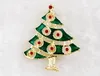 New Arrivals Christmas Women Brooches Pin 12 Styl Santa Claus Buty Broszki Broszki Broszka Snowman Choinki Broszka do Gorącej Sprzedaży