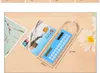 Creative Ruler Plastic Calculator 8 Display Mini Aritmetic Calculator Student Stationery School Supplies