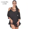 Vêtements de sommeil en gros re80190 plus taille trois couleurs robe nocturne en mailles d'automne winom webs sexy sommiers lingerie oneck en dentelle sexy u