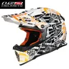 2016 Ny LS2 Off Road Motorcykel Hjälm MX437 ABS Professionell Racing Motocross Motorbike Hjälmar Storlek L XL XXL