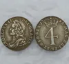 Regno Unito 1735 4 Pence - George II Maundy Coinage Spedizione gratuita
