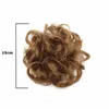 Whole1PC Buns Hair Piece Updo Bride Bun Natural Elastic Hairpiece Wavy Messy Multifuctional Synthetic Curly Hair Chignon4706184