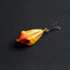Новый 6 Цвет 4 см 6G Mocrux 3D Eye Fishing Приманка красочная жесткая приманка лягушка Острование крючки с крючками для рыбалки с верхней водой