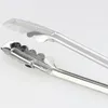 Salad Bread BBQ Buffet Food Tongs Clip Kitchen Clamp Serving Stainless Steel E00088 BARD