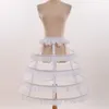 Whiteblack Fishbone Petticoat Women Cosplay Acsessestion 2 типа готика викторианская лолита шифон Falbala Подчеркивается быстрая доставка8028558