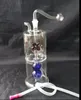 Bong in vetro con zucca floreale - pipa per narghilè in vetro Gong in vetro - piattaforme petrolifere bong in vetro pipa per narghilè in vetro - vaporizzatore vap