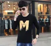 Vinter Men mode Slim Fit Cotton O Neck Long Sleeve Casual Tshirt Tops Tee Black White Bray Brown Army 1766478