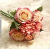 2017 Ny The Rose Flower Simulation of Foreign Trade Export Wedding Flowers Beam Home Möbler Dekorationer8511814