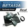 Vendita Spedizione gratuita!! BETA52 Microfono per strumenti per grancassa e basso Sistema audio BETA professionale per spettacoli teatrali Studio 52A Nuovo in scatola!!