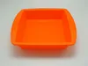 Square Pan 8.7'' Non Stick Silicone Pastry Tools Container Concentrate Oil BHO dish