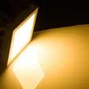 Painel de luz regulável montado em superfície, redondo, quadrado, led, 6w, 12w, 18w, 25w, 30w, 36w, iluminação embutida, lâmpada de teto ultrabrilhante, 110240v2878868