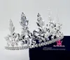 Noble rey reina corona imperial tiara tiara diadema disfraz de la fiesta del concurso para hombres o mujeres accesorios para el cabello cosplay accesorios 00044433759