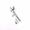 Airbrush Tattoo Supplies 0.2mm Dual Action Pen Air Brush Spray Gun For Nail Art / Body Tattoos Cake Toy Models