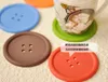 Nieuwe Silicone Coffee Placemat Button Coaster Cup Glass Beverage Holder Pad Mat # R571