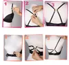 1000pcs/Lot Strap Perfect Clip Women Bra Cleavage Control Clips Hook Black Beige Clear Back Adjustable Clasp Color