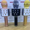 Q7 Handhållen Mikrofon Bluetooth Trådlös KTV med högtalare MIC Microfono Handheld för smartphone Portable Karaoke Player