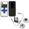 Controlador Mini Mini Controlador de LED Controlador Remote sem fio para coloração única 5050 3528 Luz de tira 11 TENHAS DIMER