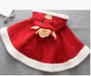 Bébé Girls Vêtements Outwear Christmas Poncho Enfants Red Elk Christmas Cloak Cosplay for Kids Girl Coat4744000