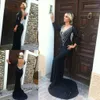 2019 Low Back Prom Vestido Com Mangas Compridas Boa Qualidade Cor Preta Chiffon Até O Chão Formal Vestido de Festa À Noite