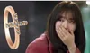 여성을위한 라인 석 십자가 반지 골드 컬러 한국어 스타일 귀여운 도매 새로운 인기있는 귀여운 여자 쥬얼리